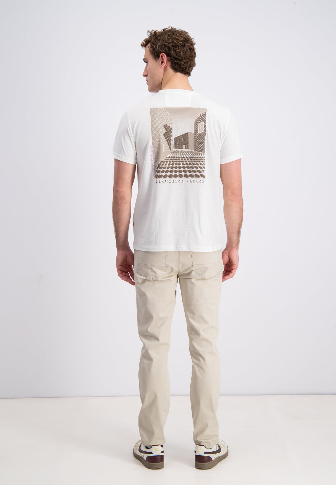 Gabbiano - Heren Shirt - Bara - 1565111 - 102 Ecru