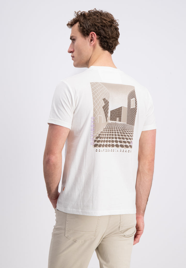 Gabbiano - Heren Shirt - Bara - 1565111 - 102 Ecru