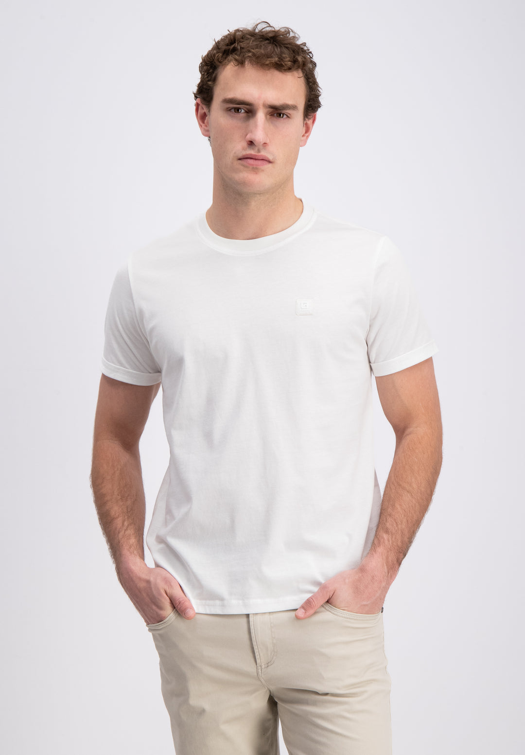 Gabbiano - Heren Shirt - Bara - 1565111 - 102 Ecru