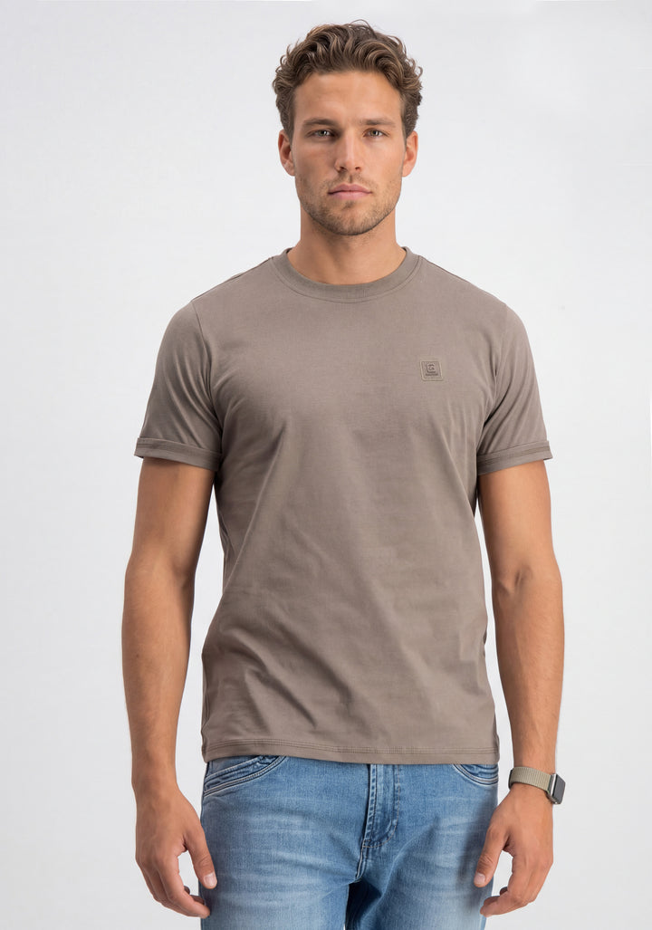 Gabbiano - Heren Shirt - Bara - 1565111 - 4232 Wood Brown
