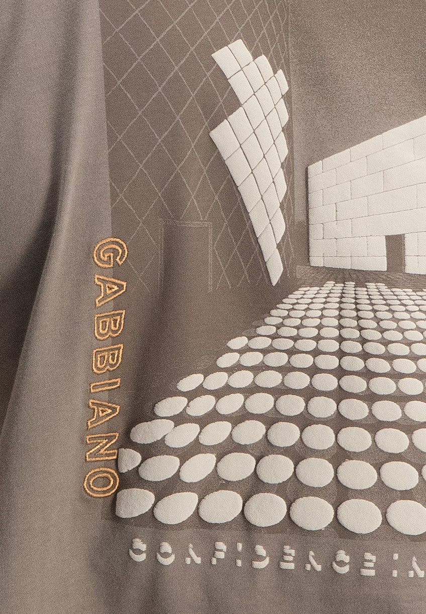 Gabbiano - Heren Shirt - Bara - 1565111 - 4232 Wood Brown