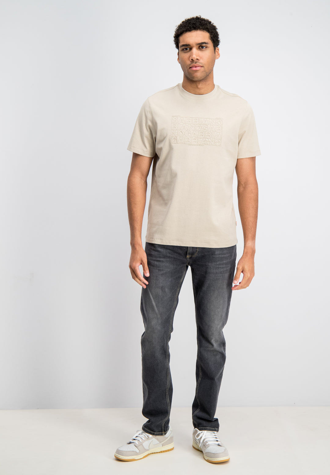 Gabbiano - Heren Shirt - Kyle - 1567126 - 673 Coastal Sand