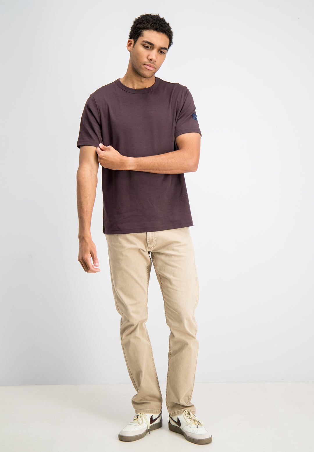 Gabbiano - Heren Shirt - Blaze - 1567127 - 674 Burnt Bordeaux