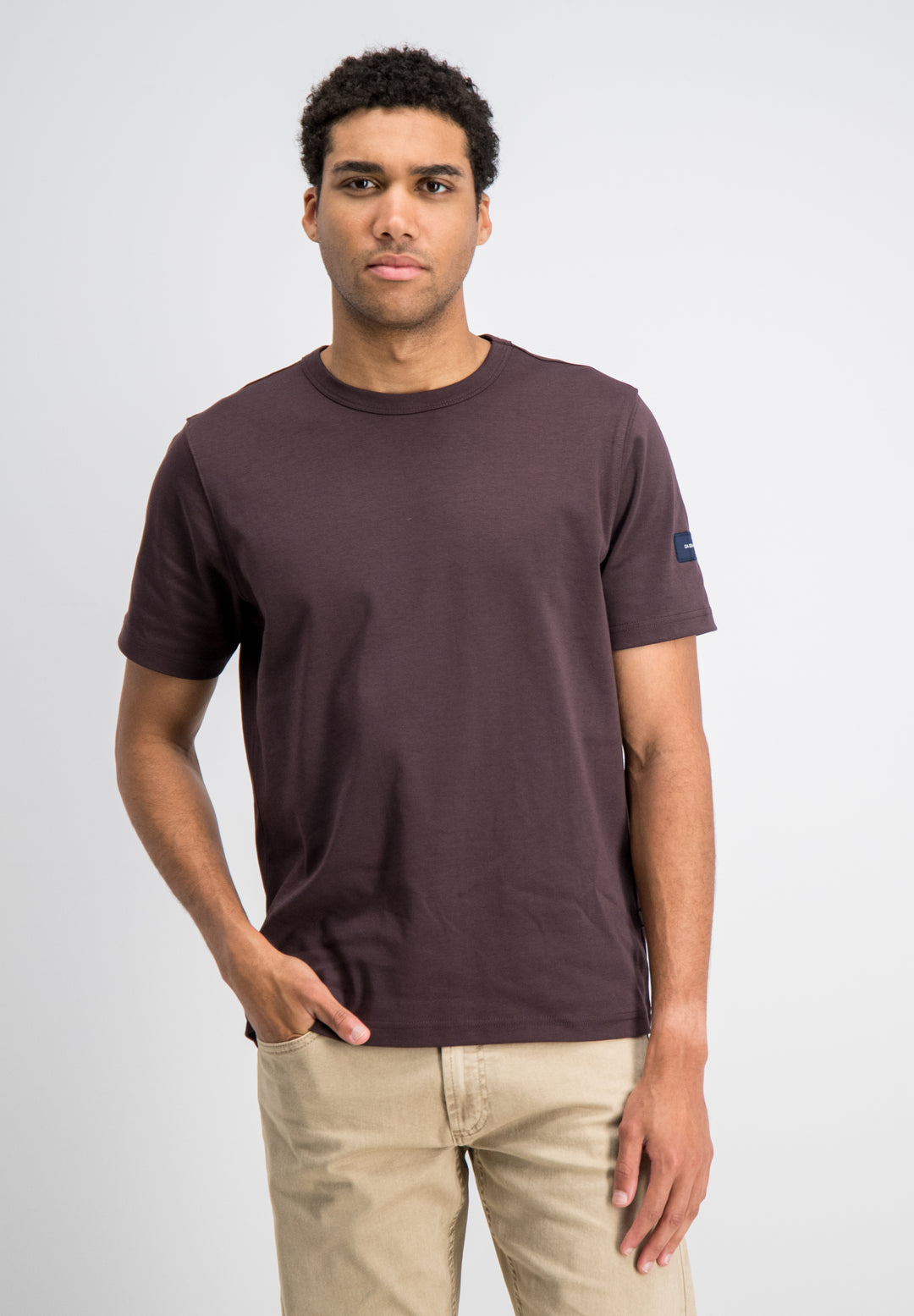 Gabbiano - Heren Shirt - Blaze - 1567127 - 674 Burnt Bordeaux