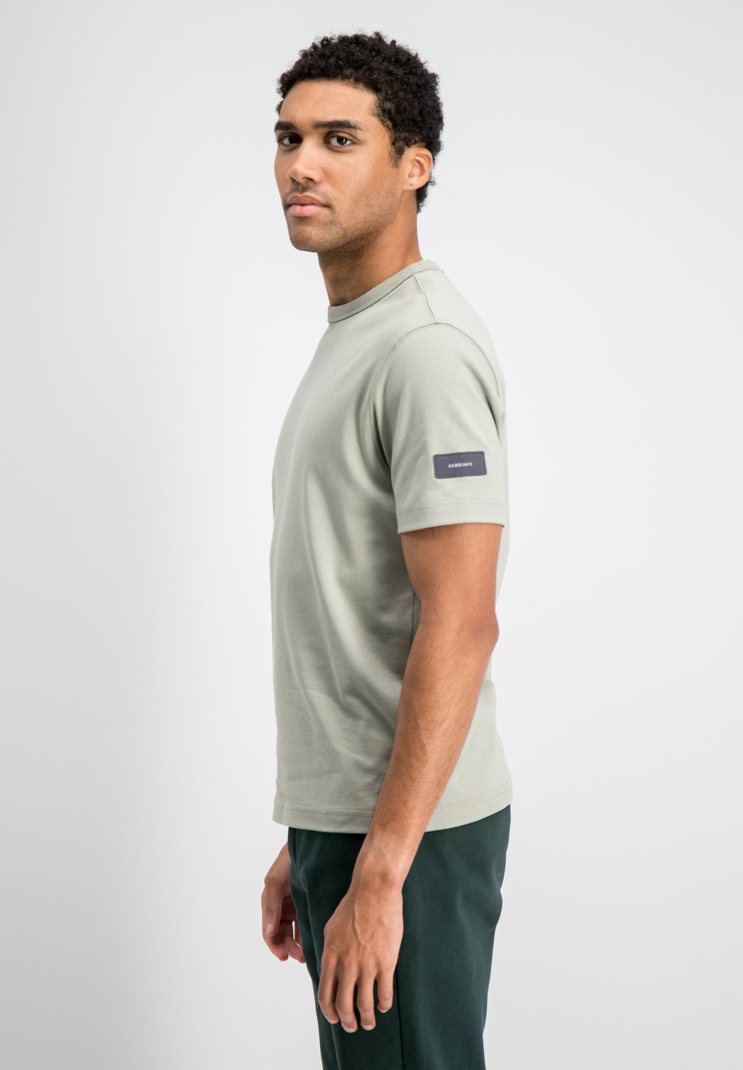 Gabbiano - Heren Shirt - Blaze - 1567127 - 672 Sage Green