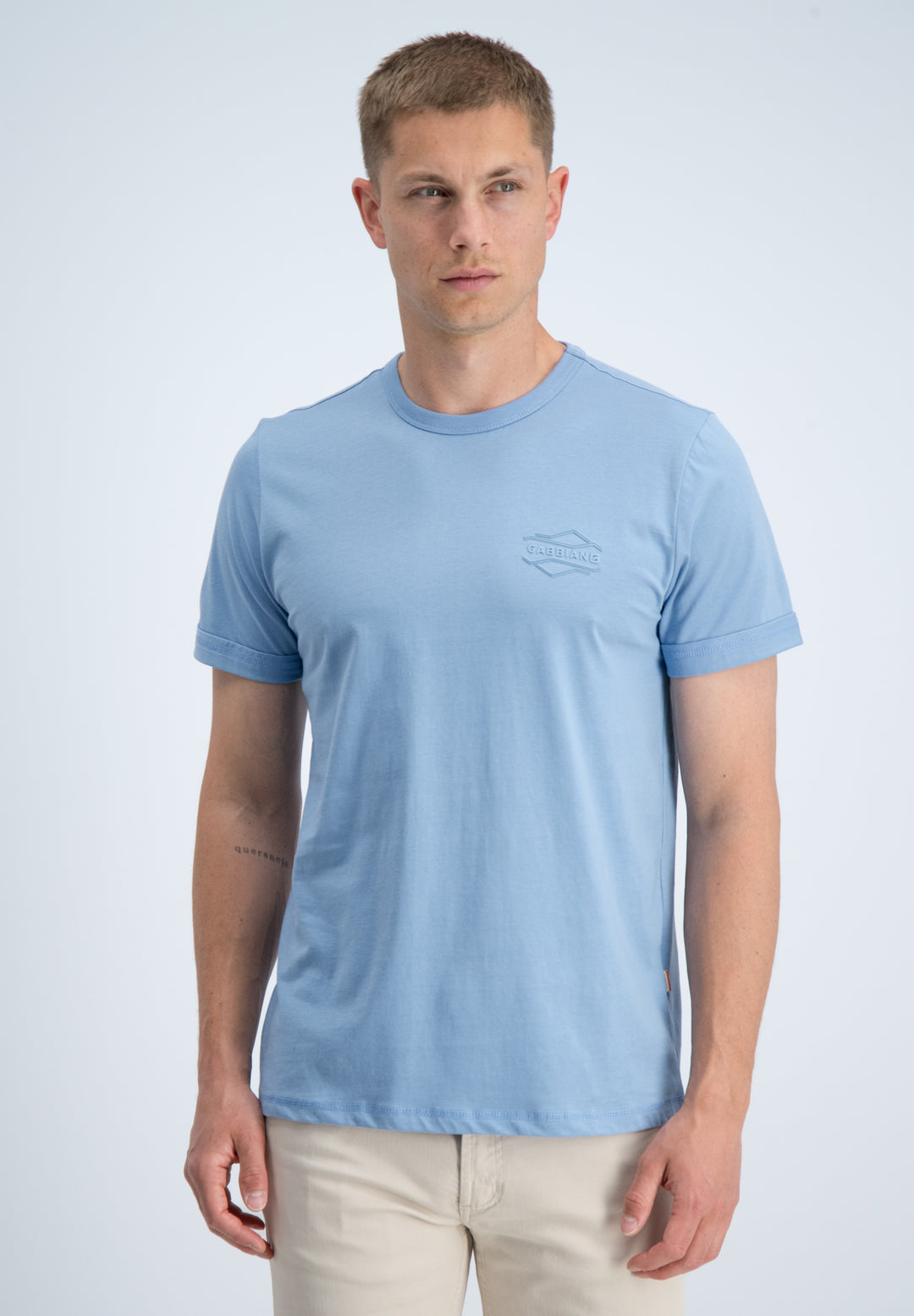 Gabbiano - Heren Shirt - 1566116 - Zan - 224 Allure Blue