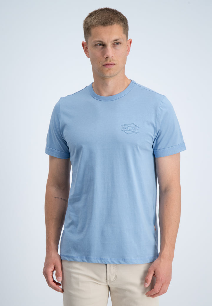Gabbiano - Heren Shirt - 1566116 - Zan - 224 Allure Blue
