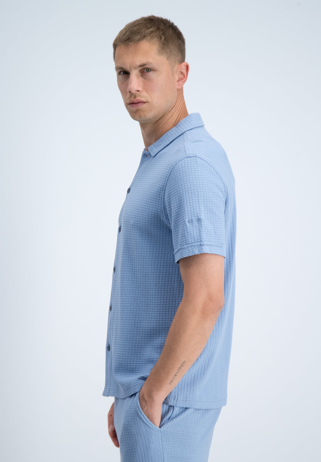 Gabbiano - Heren Overhemd - 3366322 - Tian - 224 Allure Blue