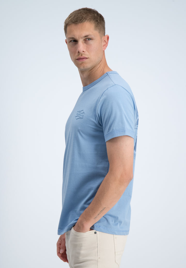 Gabbiano - Heren Shirt - 1566116 - Zan - 224 Allure Blue