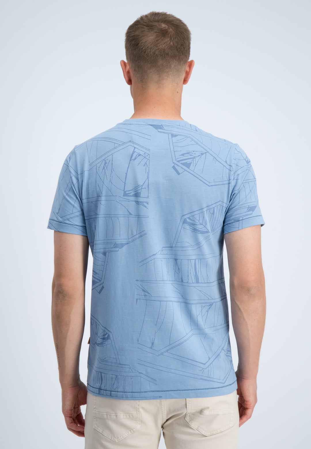 Gabbiano - Heren Shirt - 1566115 - Nik - 224 Allure Blue