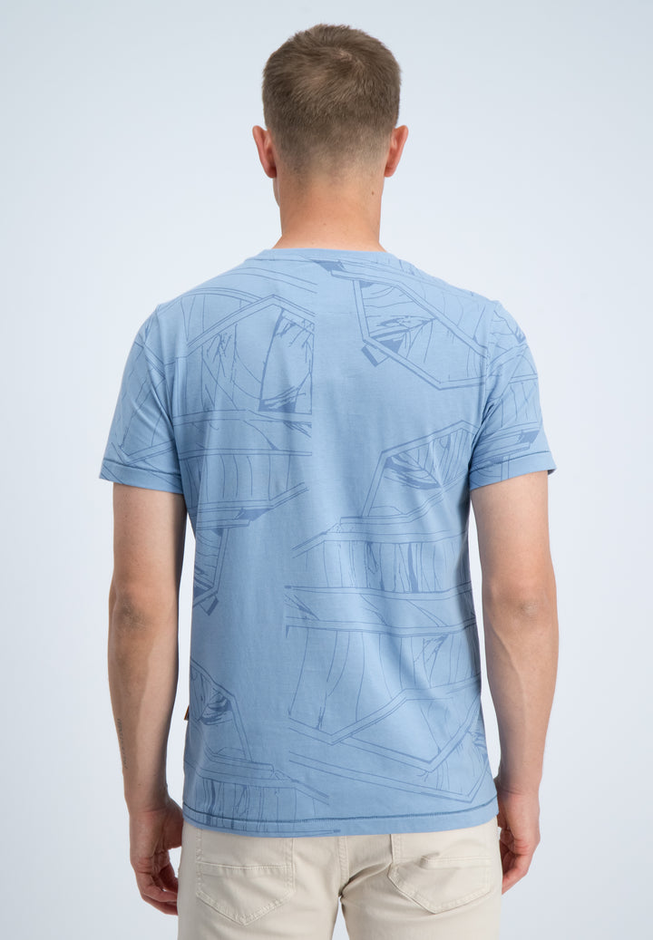 Gabbiano - Heren Shirt - 1566115 - Nik - 224 Allure Blue