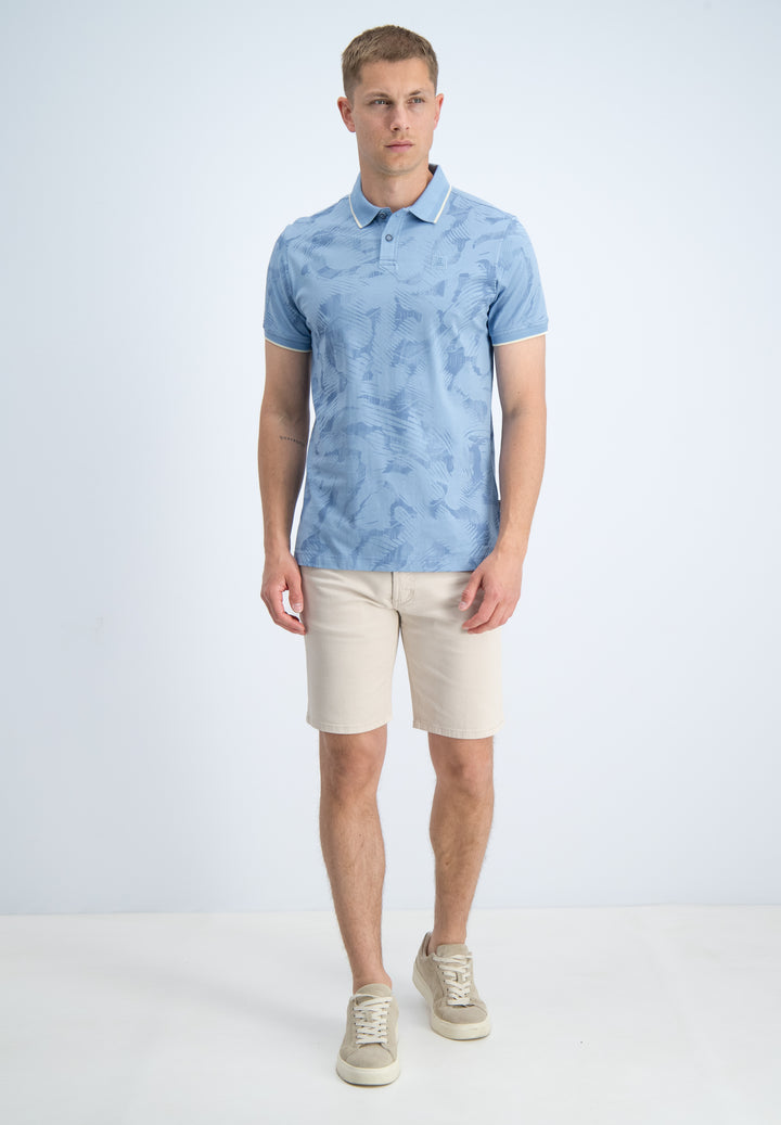 Gabbiano - Heren Polo - 2366218 - Lovro - 224 Allure Blue