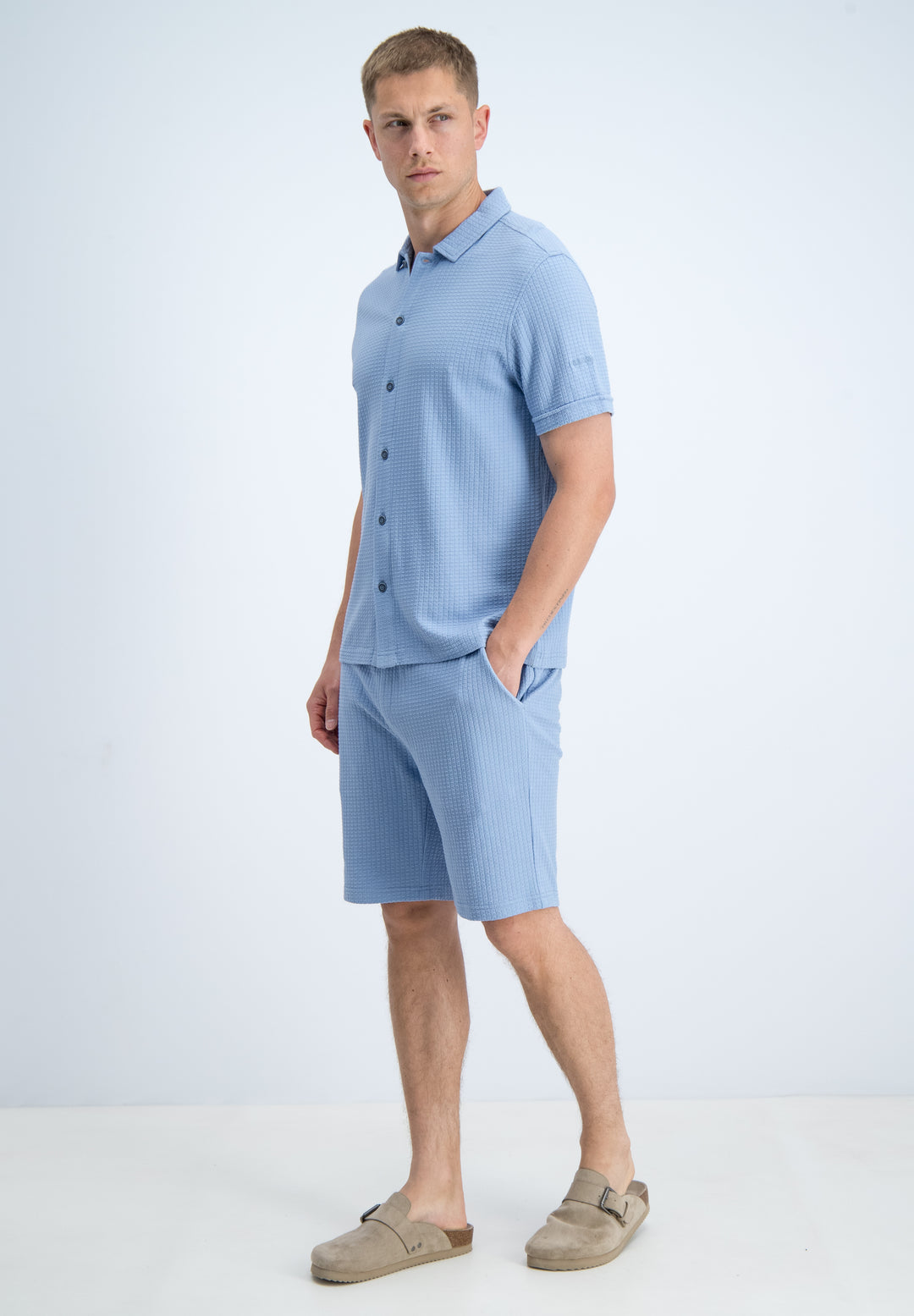 Gabbiano - Heren Overhemd - 3366322 - Tian - 224 Allure Blue