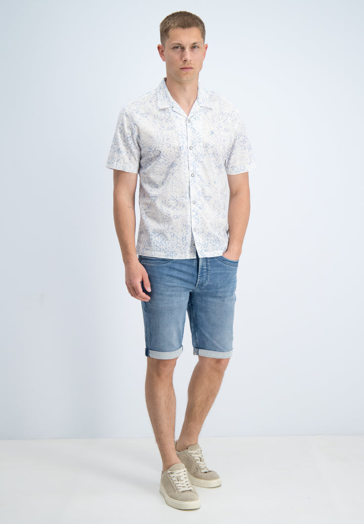 Gabbiano - Heren Overhemd - 3366324 - Svit - 224 Allure Blue