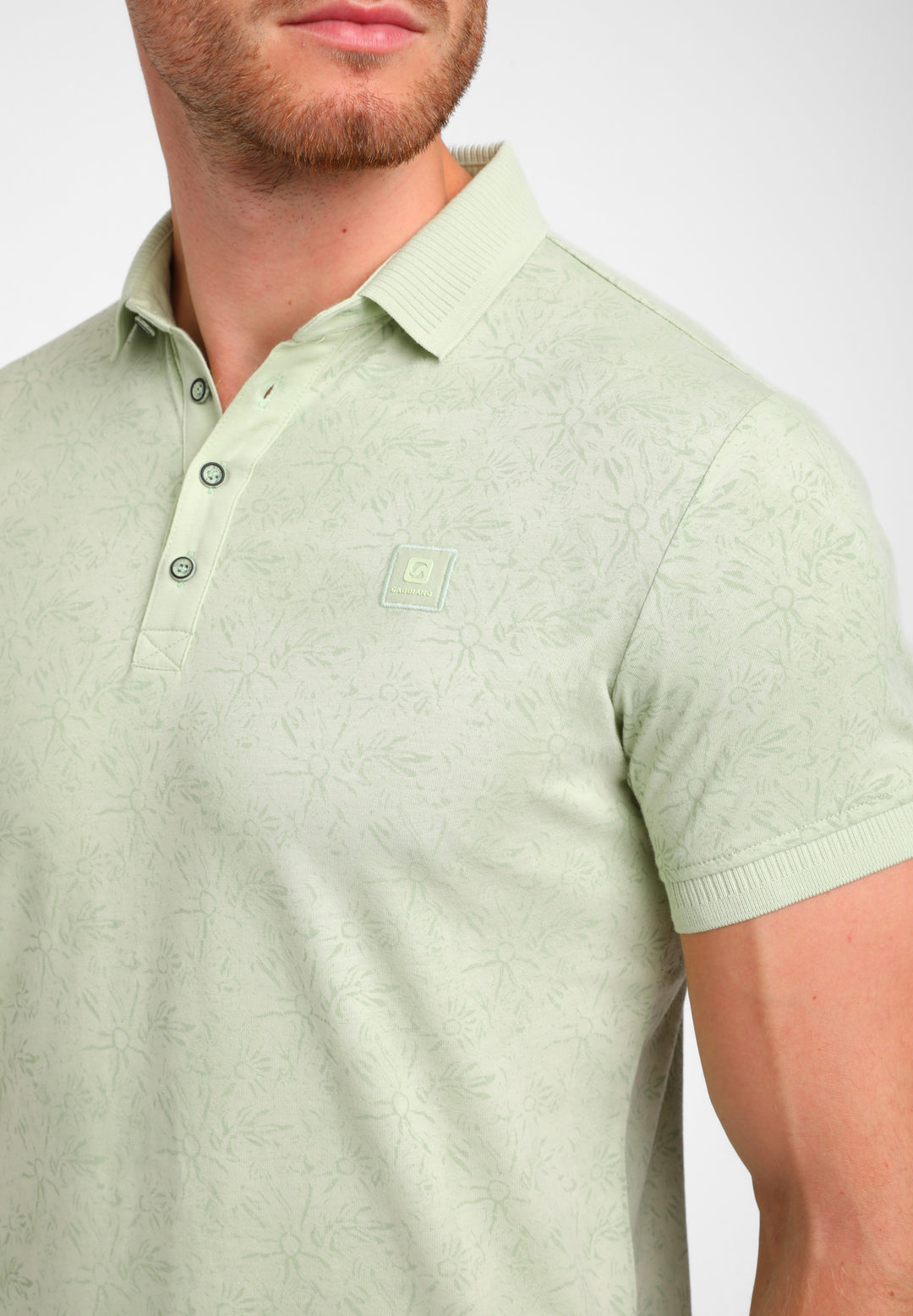 Gabbiano - Heren Polo - 235921 - 55556 Mint Green