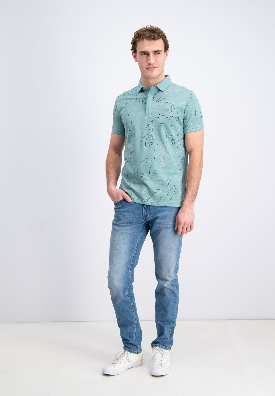 Gabbiano - Heren Polo - Brenzi - 2365206 - 5888 Lagoon Green