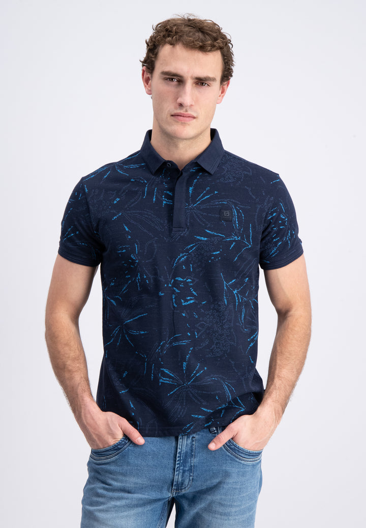Gabbiano - Heren Polo - Brenzi - 2365206 - 301 Navy