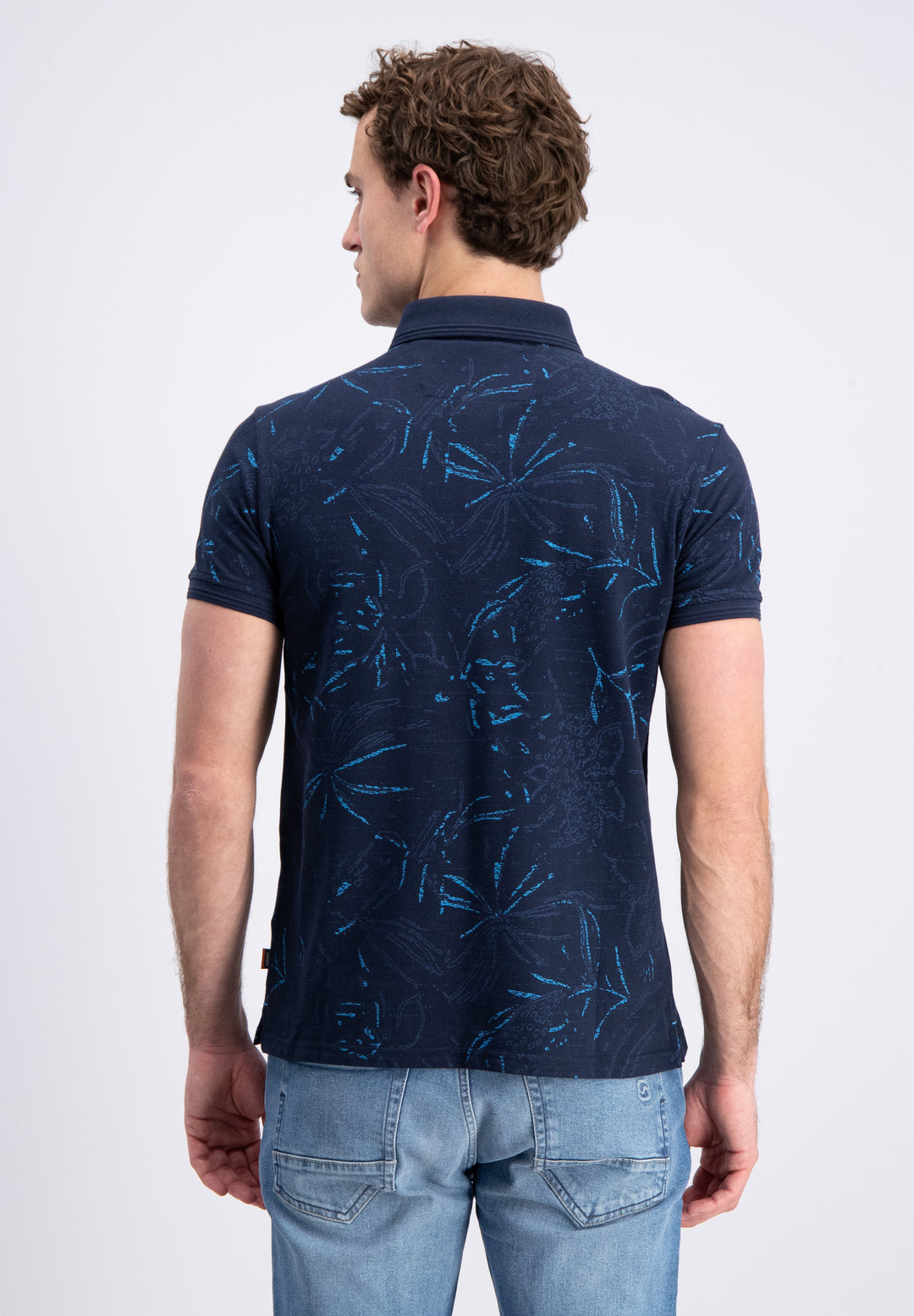 Gabbiano - Heren Polo - Brenzi - 2365206 - 301 Navy