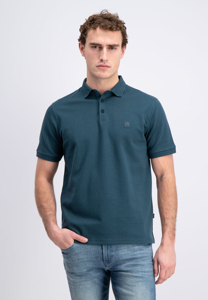 Gabbiano - Heren Polo - Oblak - 2365212 - 5001 Forest Green