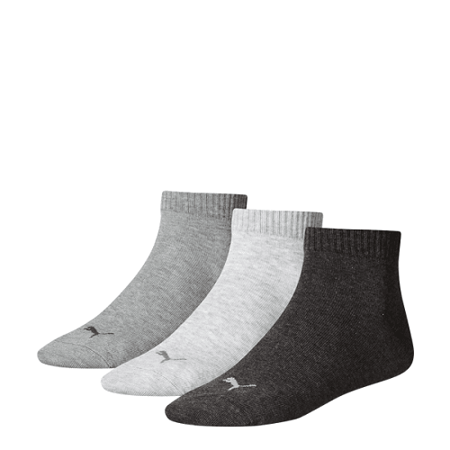 Puma - Quarter Sokken 3-Pack - 800 Antra