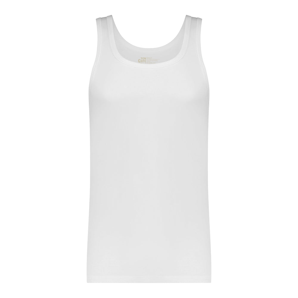 Ten Cate - 32324 - Basic Men Singlet 2-pack - White Hemd Ten Cate 