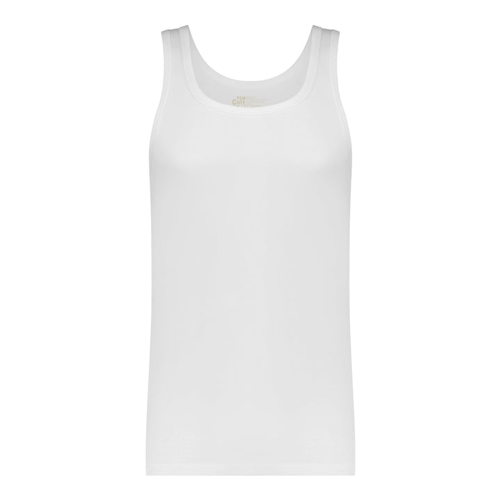 Ten Cate - 32324 - Basic Men Singlet 2-pack - White Hemd Ten Cate 