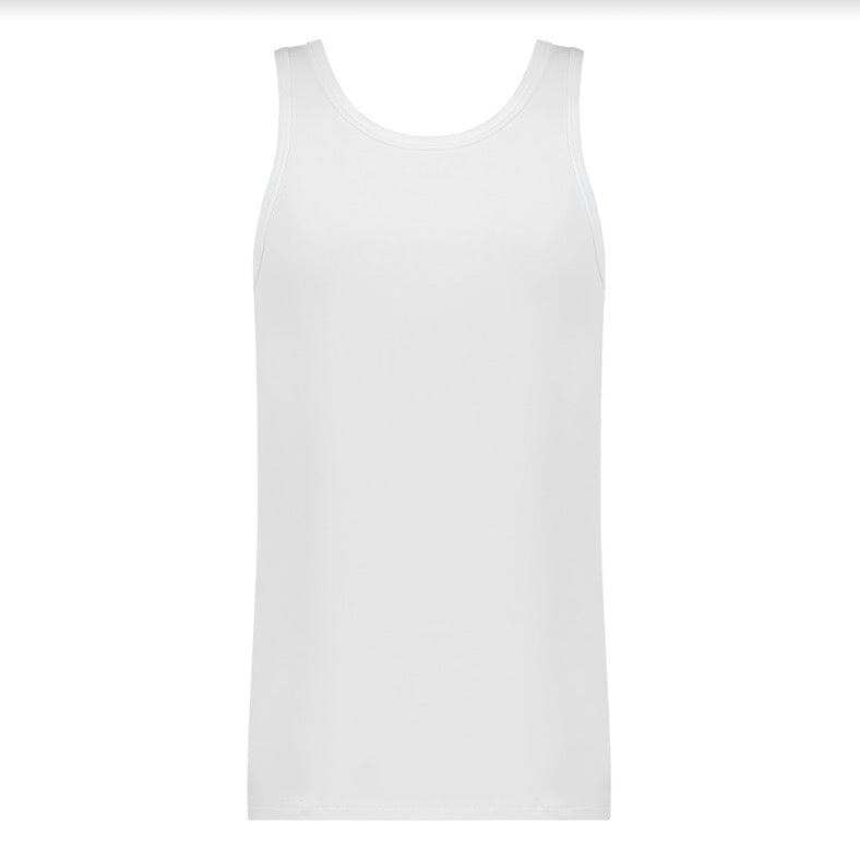 Ten Cate - 32324 - Basic Men Singlet 2-pack - White Hemd Ten Cate 