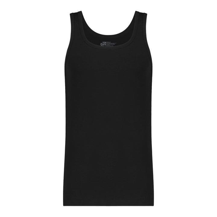 Ten Cate - 32324 - Basic Men Singlet 2-pack - Black Hemd Ten Cate 