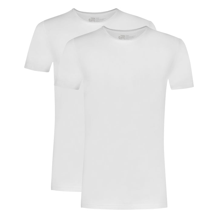 Ten Cate - 32326 - Basic Men T-Shirt 2-pack- White Shirt Ten Cate 