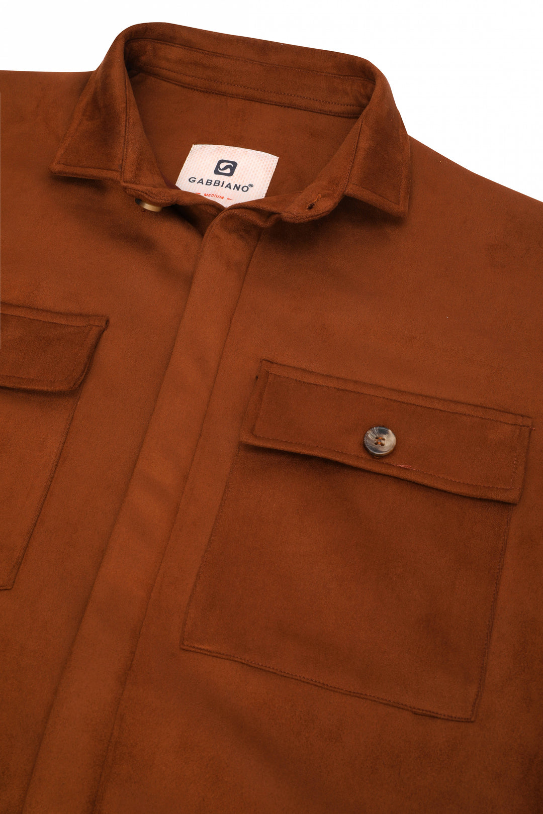 Gabbiano - Heren Overshirt - 334235 - 410 Copper