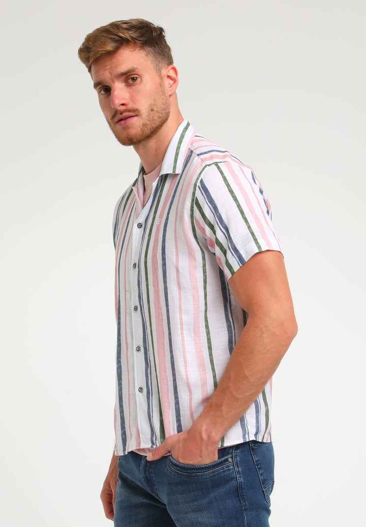 Gabbiano - Heren Overhemd - 334929 - 102 Ecru