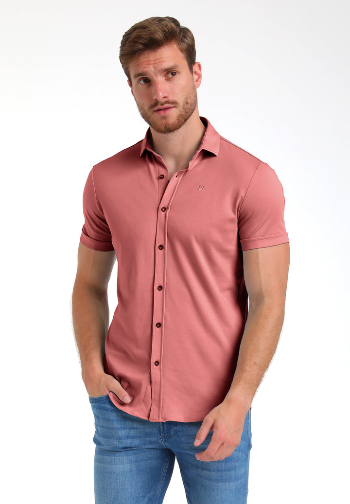 Gabbiano - Heren Overhemd - 335934 - 5555 Sunset Red
