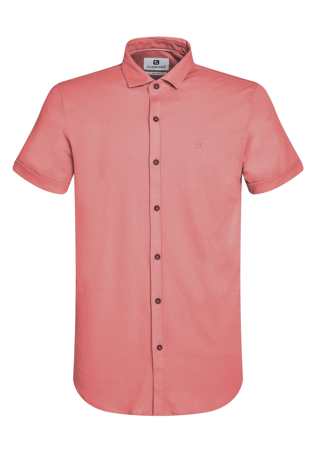 Gabbiano - Heren Overhemd - 335934 - 5555 Sunset Red