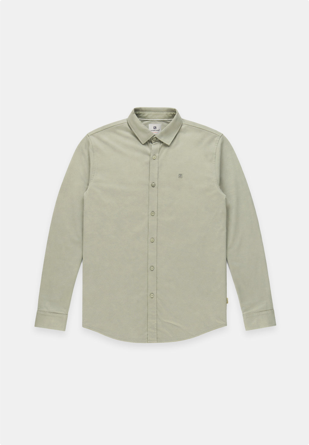 Gabbiano - Heren Overhemd - Tone-S - 3367340 - 672 Sage Green