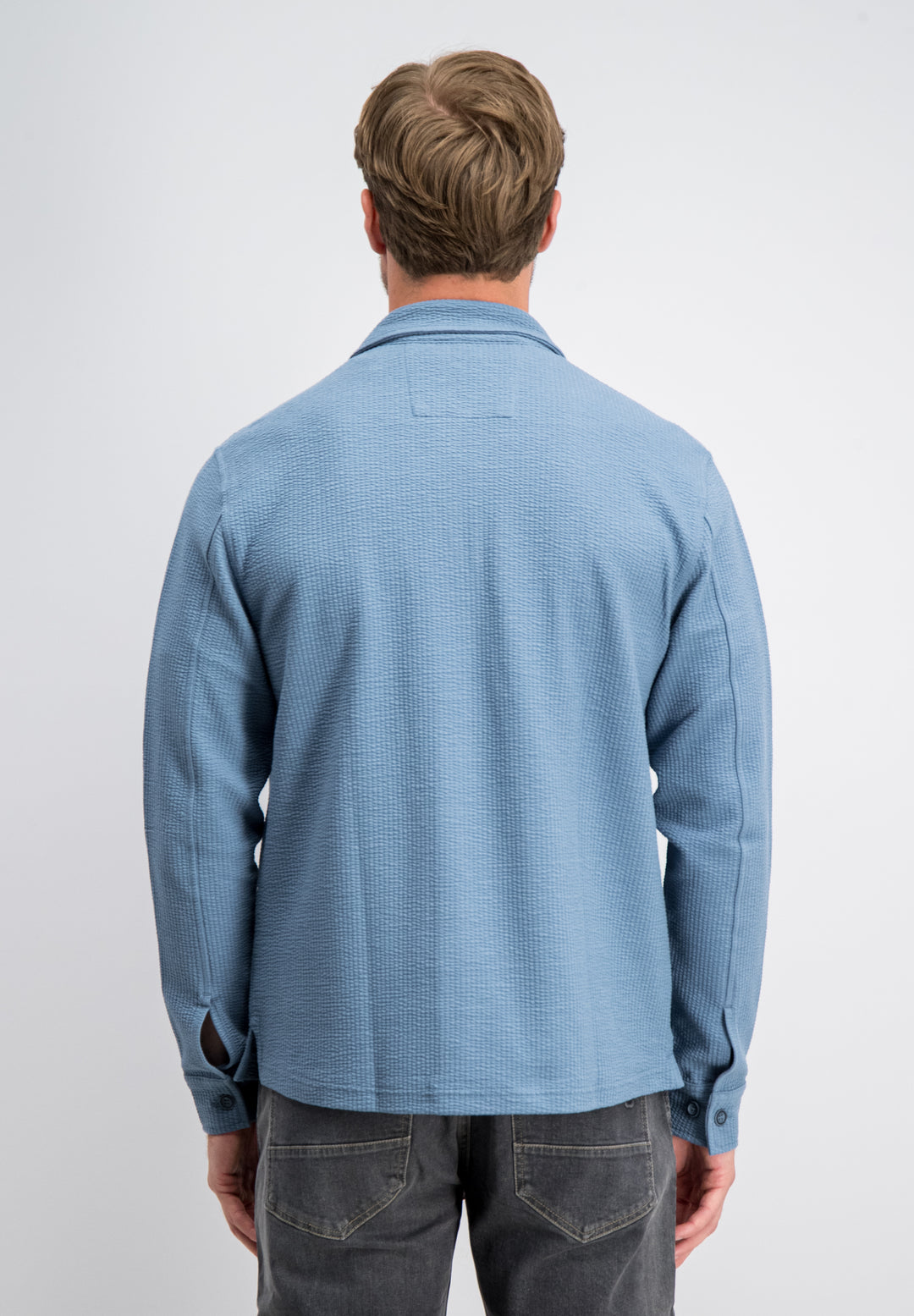 Gabbiano - Heren Overshirt - Finny - 3367347 - 671 Mystic Blue
