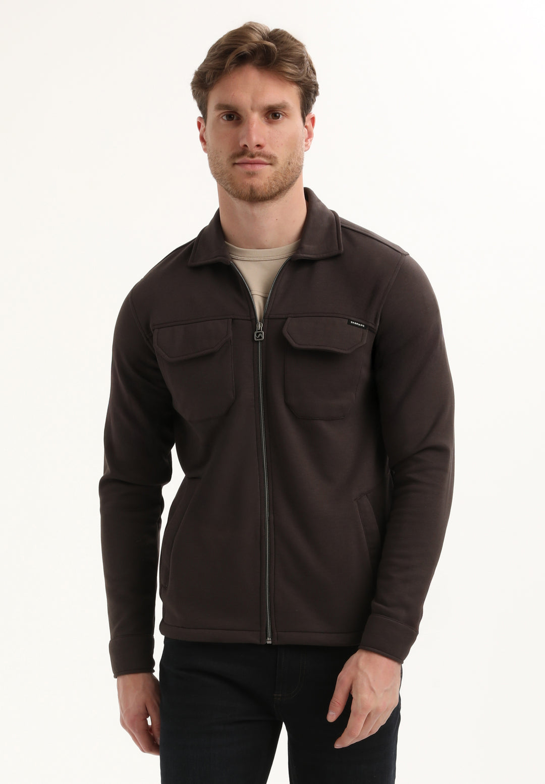 Gabbiano - Heren Vest - 425746 - 5702 Oak Brown