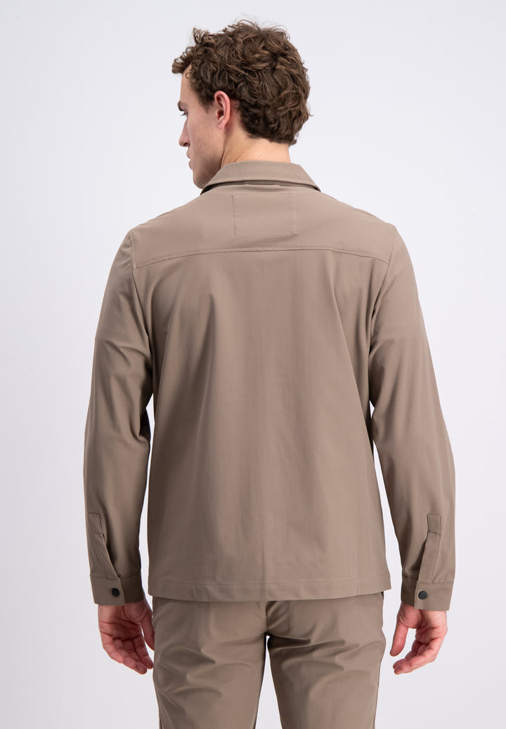 Gabbiano - Heren Overshirt - 4265413 - 4232 Wood Brown