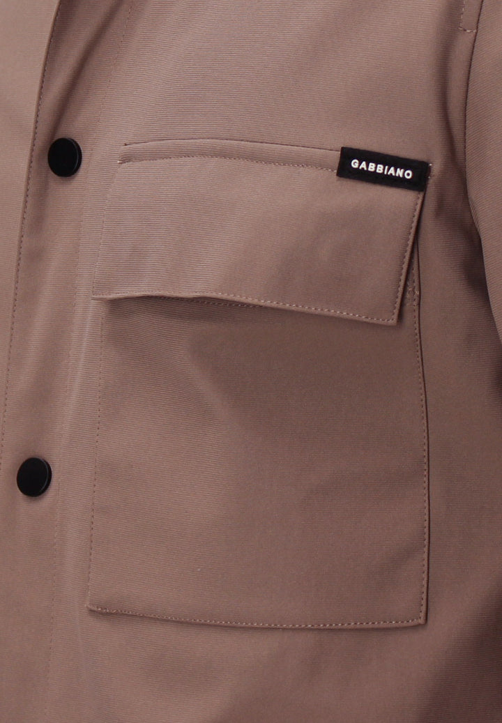 Gabbiano - Heren Overshirt - 4265413 - 4232 Wood Brown