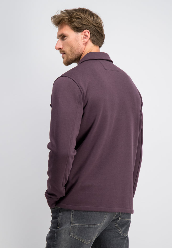 Gabbiano - Heren Overshirt - Eason - 4267422 - 674 Burnt Bordeaux