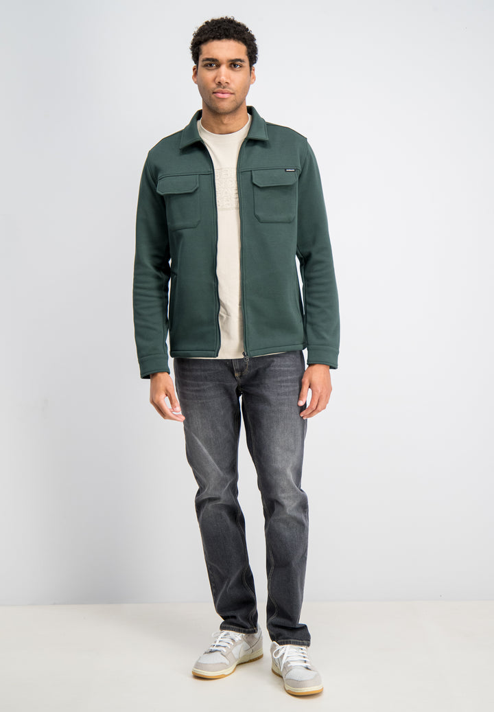Gabbiano - Heren Overshirt - Eason - 4267422 - 676 Highland Green