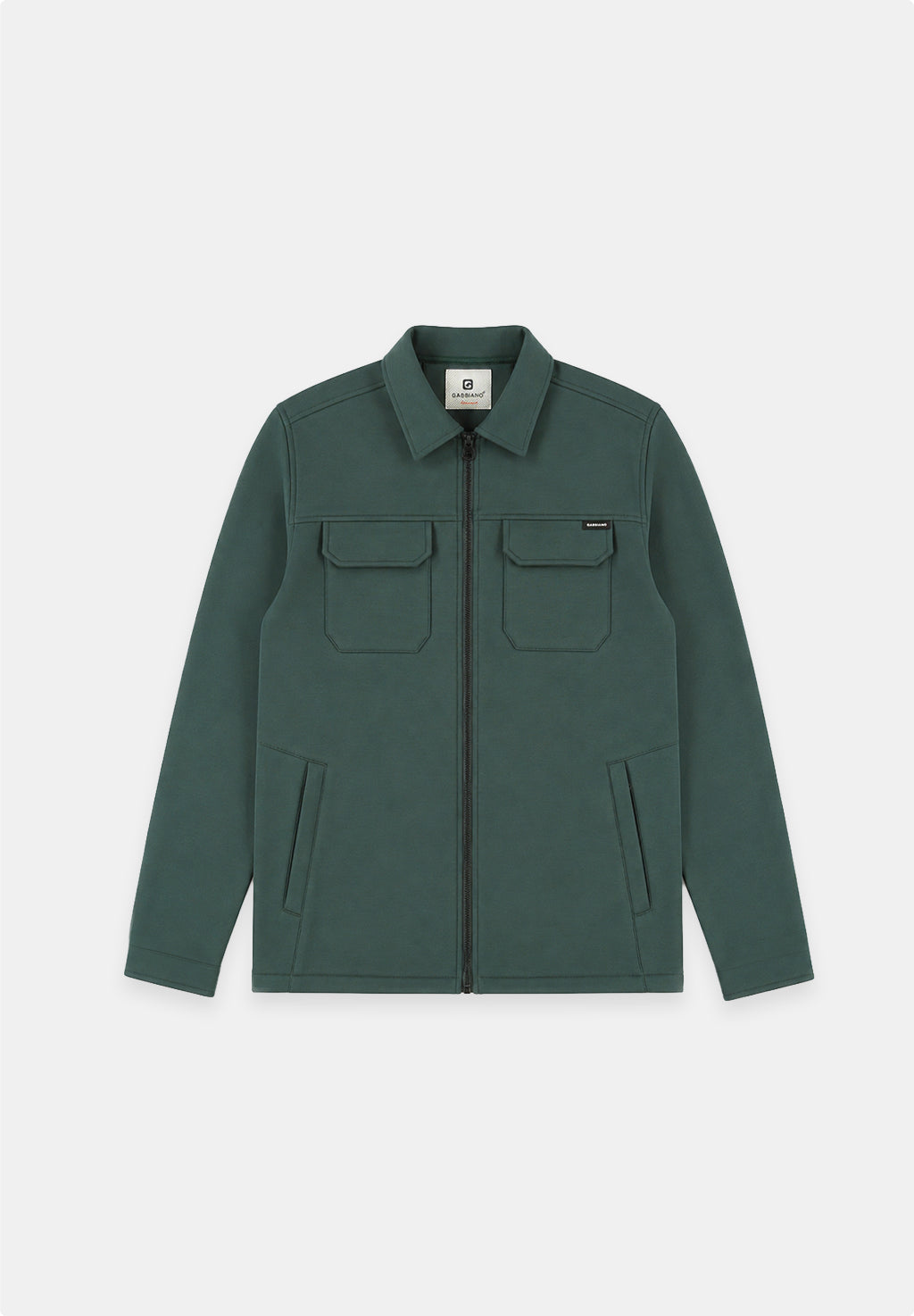 Gabbiano - Heren Overshirt - Eason - 4267422 - 676 Highland Green