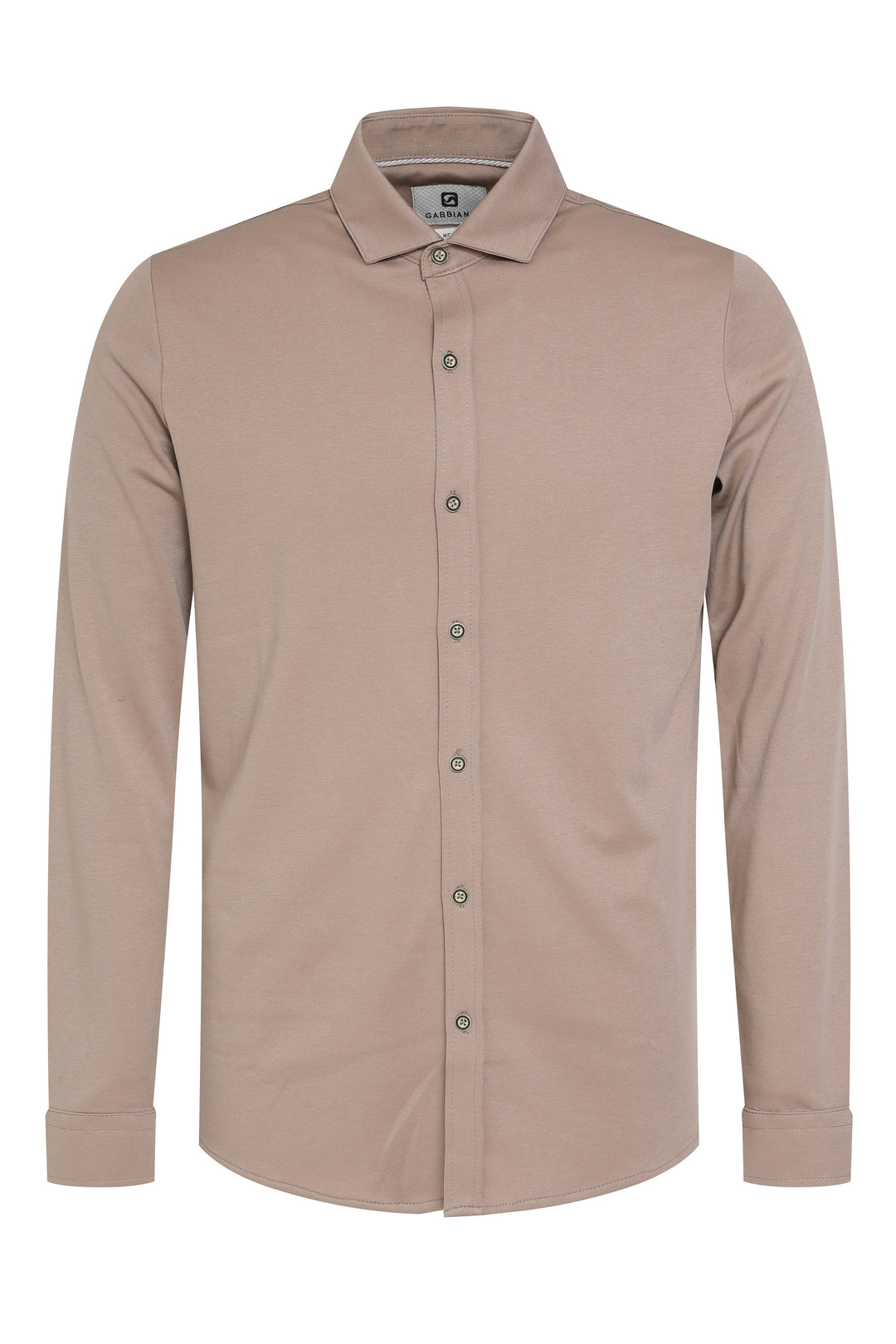Gabbiano - Heren Overhemd - Tone - 333510 - 4445 Taupe
