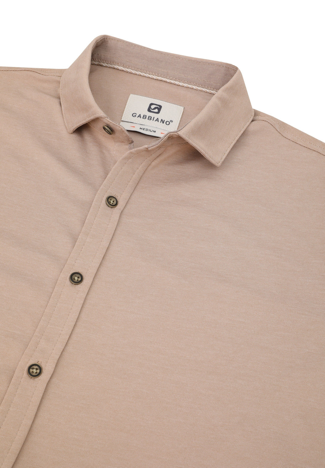 Gabbiano - Heren Overhemd - Tone - 333510 - 4445 Taupe