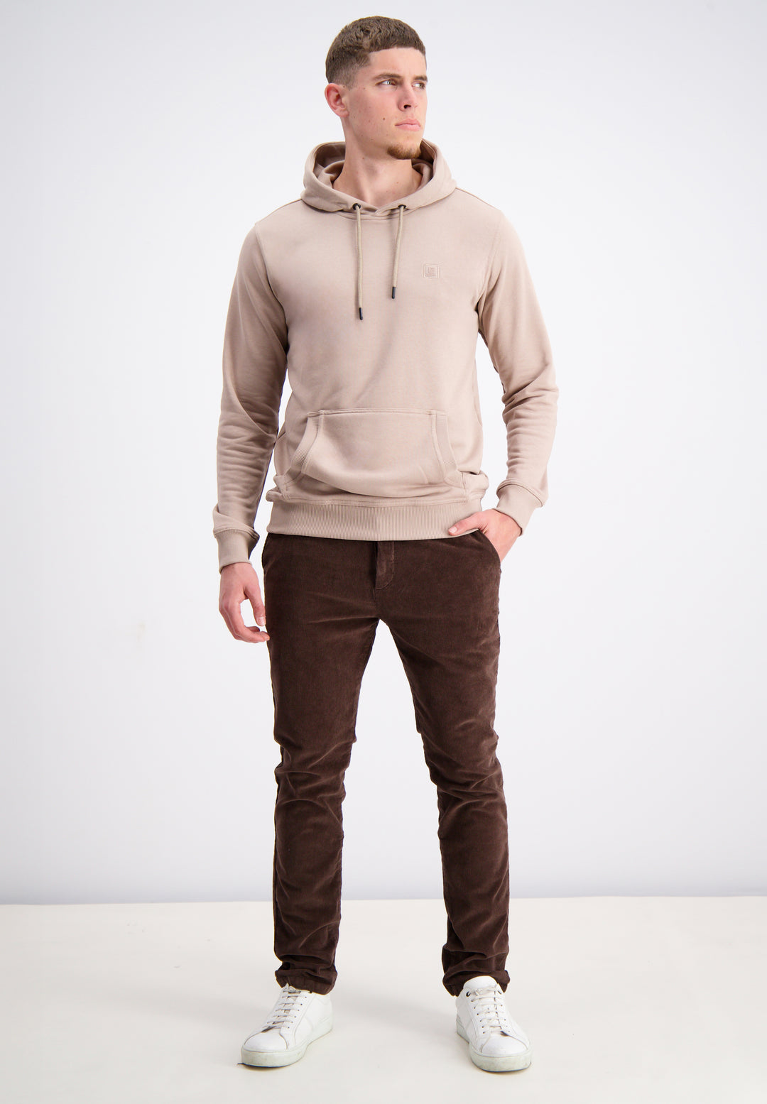 Gabbiano - Heren Hoodie - 15092 - 4445 Taupe