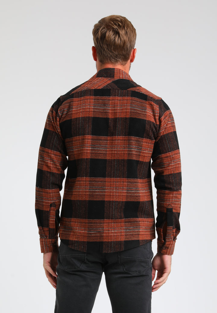 Gabbiano - Heren Overshirt - 333745 - 450 Rust