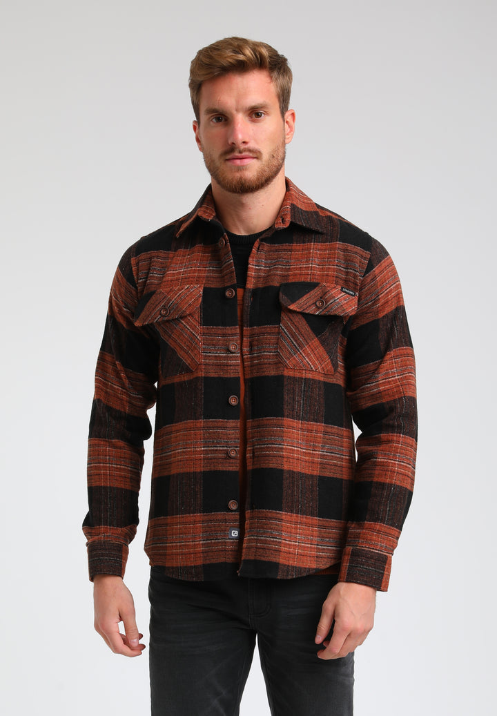 Gabbiano - Heren Overshirt - 333745 - 450 Rust