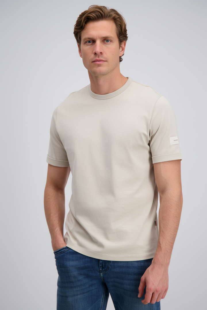 Gabbiano - Heren Shirt - Dan - 156215 - 5002 Ivory Bone