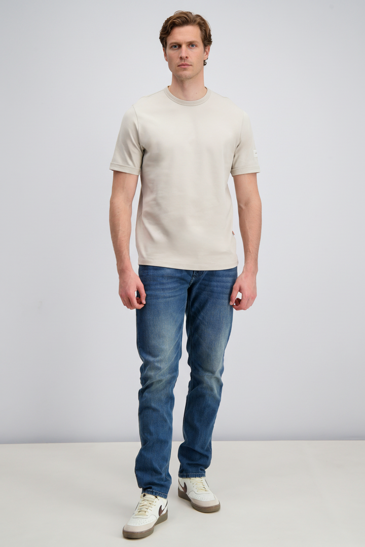 Gabbiano - Heren Shirt - Dan - 156215 - 5002 Ivory Bone