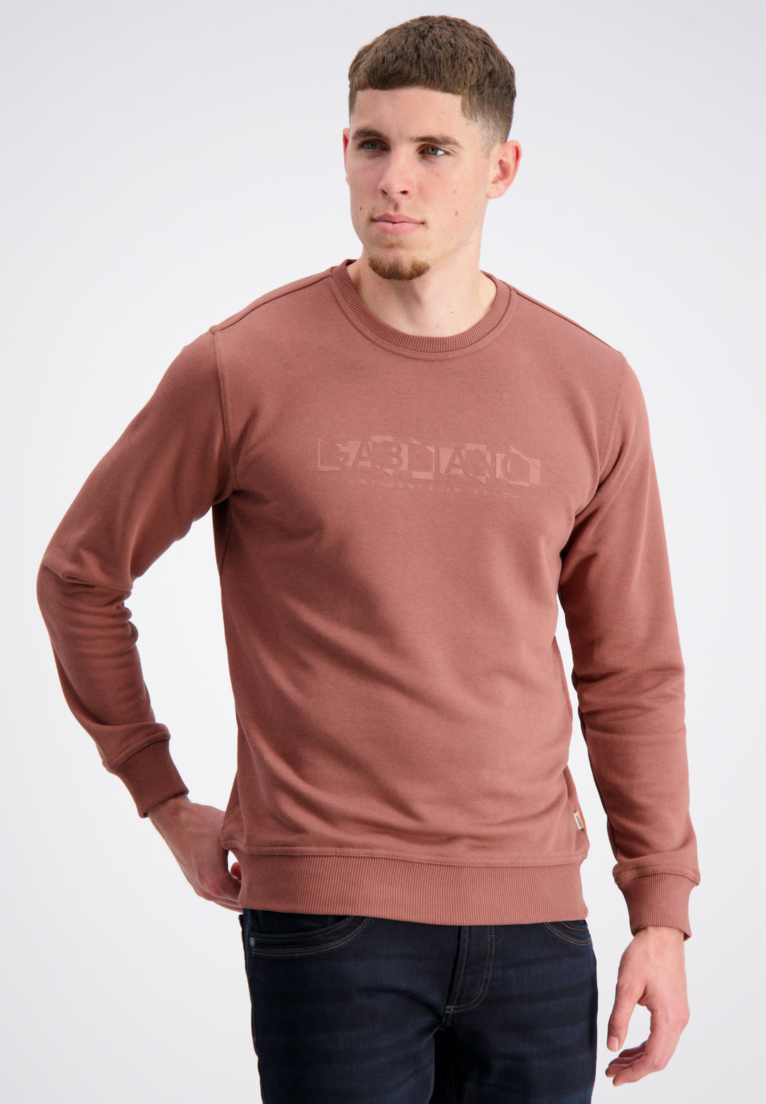 Gabbiano - Heren Sweater - 15094 - 5701 Clay