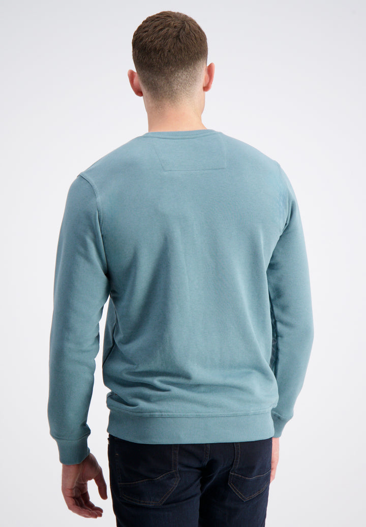Gabbiano - Heren Sweater - 15094 - 5703 Teal Blue